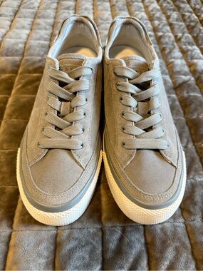 rag & bone Gray Suede Leather Minimalist Sneaker